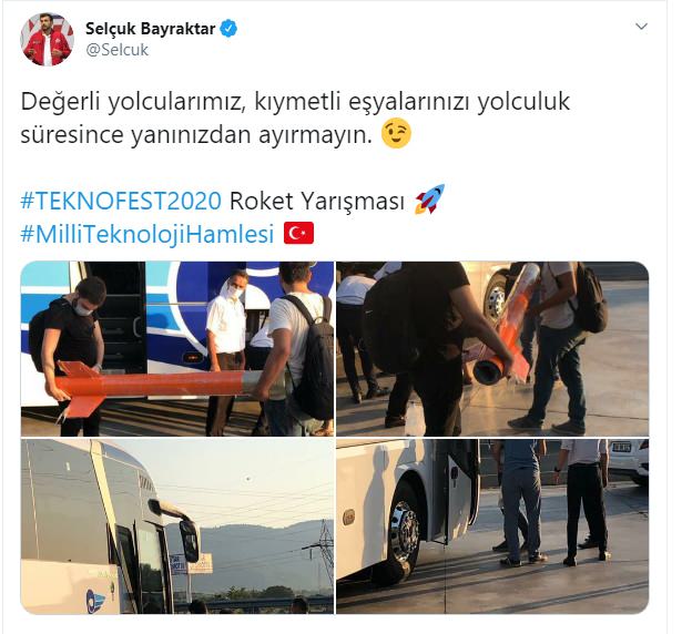 Son Dakika Havacılık Haberleri | Türk Hava Yolları, Pegasus, Sunexpress, Corendon, Havacılık, Havayolları, Havalimanları, Havaalanları, THY, Hostes, Pilot, Uçak, Kabin memuru, SHGM, DHMİ selcuk bayraktardan sosyal medyayi sallayan paylasim 1 20200906211515