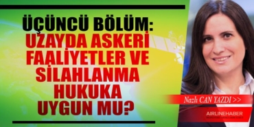Üçüncü Bölüm : Uzayda Askeri Faaliyetler ve Silahlanma Hukuka Uygun Mu? 6 Köşe Yazıları Havacılık Üçüncü Bölüm : Uzayda Askeri Faaliyetler ve Silahlanma Hukuka Uygun Mu?