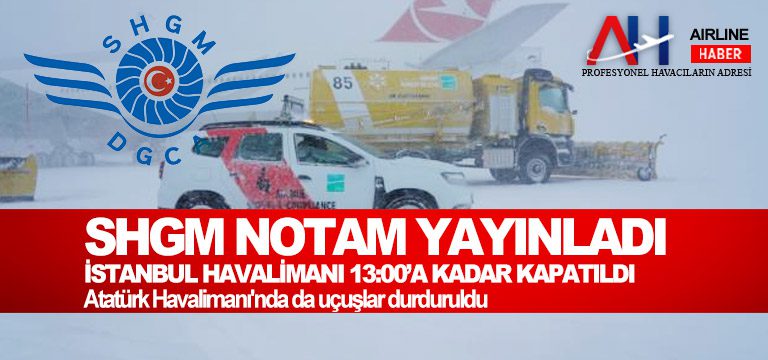 shgm-notam-yayınladı