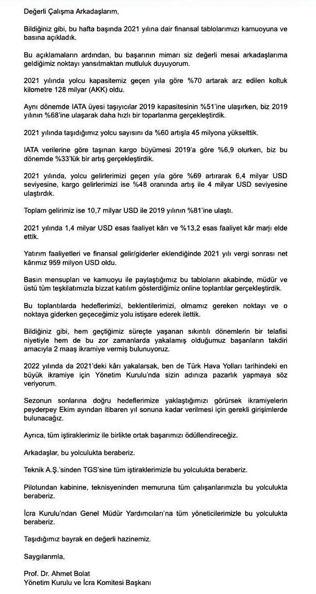 Son Dakika Havacılık Haberleri | Türk Hava Yolları, Pegasus, Sunexpress, Corendon, Havacılık, Havayolları, Havalimanları, Havaalanları, THY, Hostes, Pilot, Uçak, Kabin memuru, SHGM, DHMİ thy ahmetbolat aciklamasi