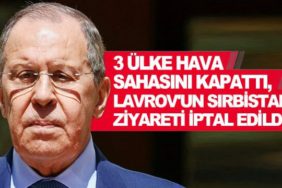3-ülke-hava-sahasını-kapattı,-Lavrov'un-Sırbistan-ziyareti-iptal-edildi