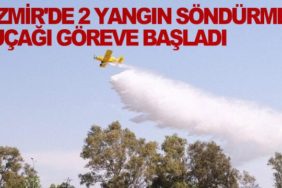 İzmir'de-2-yangın-söndürme-uçağı-göreve-başladı