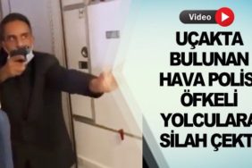 Uçakta-bulunan-hava-polisi-öfkeli-yolculara-silah-çekti