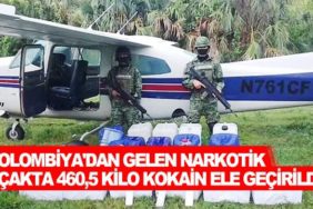 Kolombiya'dan-gelen-narkotik-uçakta-460,5-kilo-kokain-ele-geçirildi