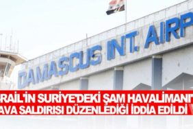 Şam-airport-israil