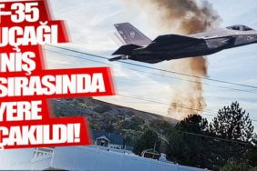 F-35-uçağı-iniş-sırasında-yere-çakıldı!