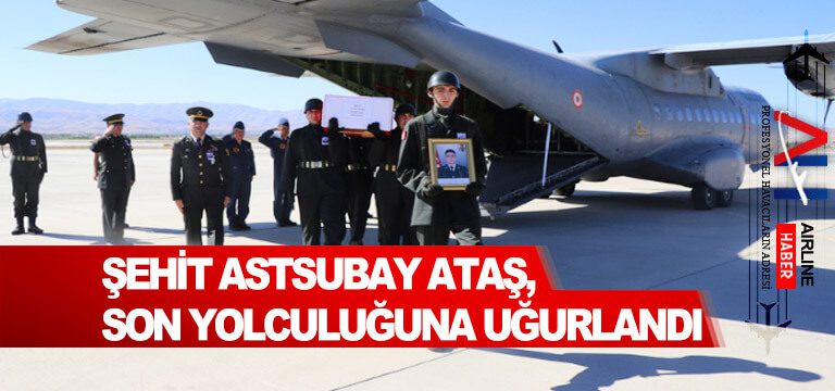 Şehit-Astsubay-Ataş,-son-yolculuğuna-uğurlandı