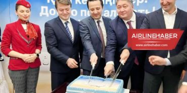 AnadoluJet’in Almatı – Ankara uçuşları için tören düzenlendi