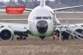 Flair-Airlines-uçağı-iniş-sırasında-pistten-çıktı