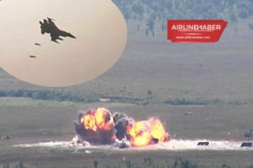 Kimliği-belirsiz-uçak-alarmı-Askeri-hedefleri-bombalayıp-ülkeyi-terk-etti