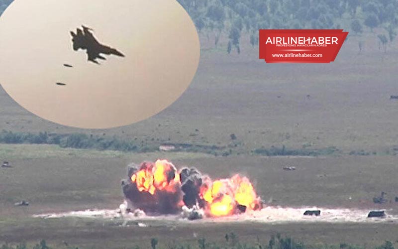 Kimliği-belirsiz-uçak-alarmı-Askeri-hedefleri-bombalayıp-ülkeyi-terk-etti