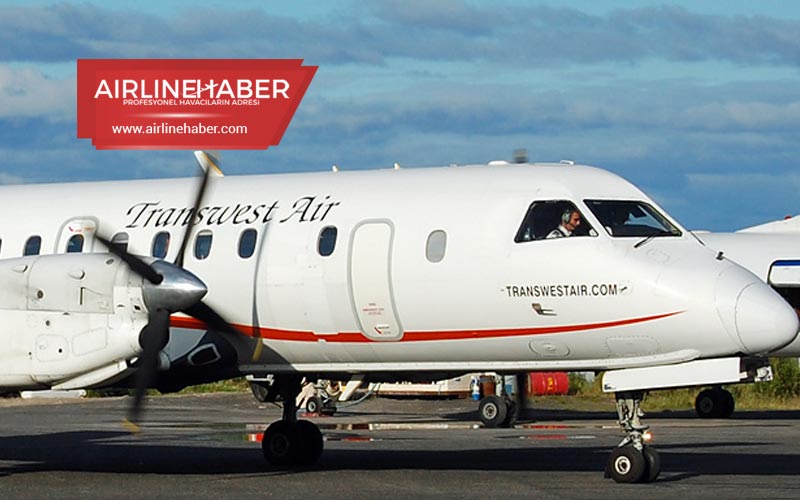 Transwest-Air-Saab34A-tipi-uçağın-kokpitinde-koku-ve-duman-nedenilye-divert-etti