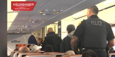 Uçağa jilet sokan yolcu göz altına alındı