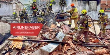 Kolombiya’da uçak yerleşim bölgesine düştü: 8 ölü