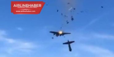 ABD’de iki gösteri uçağı havada çarpıştı
