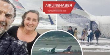 Havalimanında korkunç olay! Uçak bir anda alevler içinde kaldı