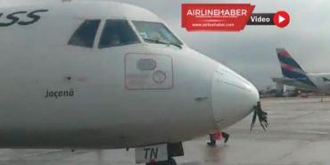 ATR72 uçağı Sao Paulo inişinde Radoma kuş çarptı