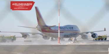 Boeing 747 kargo jeti acil iniş yaptı