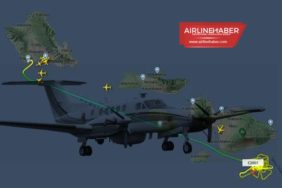 King-Air-çift-motorlu-pervaneli-uçak-düştü