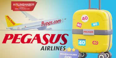 Pegasus Yurt Dışı Uçuşlarında Yüzde 40 İndirim Kampanyası Başlattı