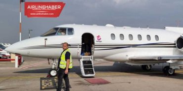 Dubai’den kalkan özel uçağın lastiği patladı