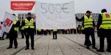 BER çalışanları Ver.di Sendikası’nın çağrısıyla 1 günlük greve gitti. Tüm uçuşlar iptal edildi.