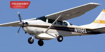Çalınan Cessna T206H kalkıştan sonra düştü