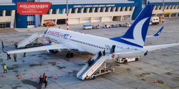 Çardak Havalimanı’ndan 2022 yılında 389 bin 459 yolcu uçtu