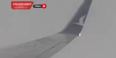 İstanbul- Antalya seferini yapan uçağa iniş sırasında yıldırım isabet etti