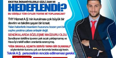THY’deki Zamlarla Dağ Fare Doğurdu ama Ekstra İkramiyelerle Gizli Zam mı hedeflendi? Bu Gidişle tüm CV’ler TGS’de mi Toplanacak?