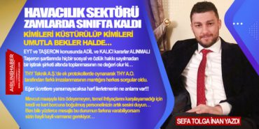 Havacılık Sektörü Zamlarda Sınıfta Kaldı. Kimileri Küstürülüp Kimileri Umutla Bekler Halde… EYT ve TAŞERON konusunda ADİL ve KALICI kararlar ALINMALI