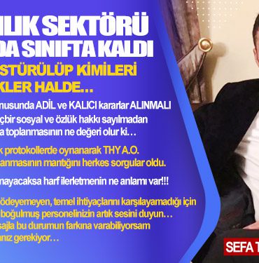 Havacılık Sektörü Zamlarda Sınıfta Kaldı. Kimileri Küstürülüp Kimileri Umutla Bekler Halde… EYT ve TAŞERON konusunda ADİL ve KALICI kararlar ALINMALI 12 Haberler tolga-inan-29012023