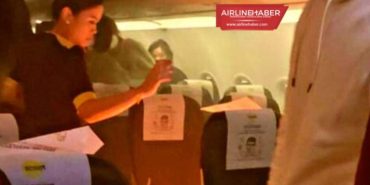 Tayvan’da bir uçakta taşınabilir şarj cihazı alev aldı