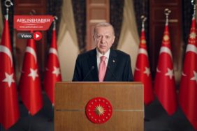 umhurbaşkanı-Erdoğan-THY-Yönetici-Zirvesi'ne-videolu-açıklama