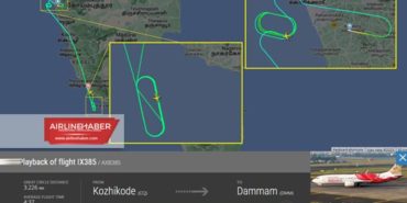 Air India Express uçağı yakıt boşalttı. Havaalanında acil durum ilan edildi