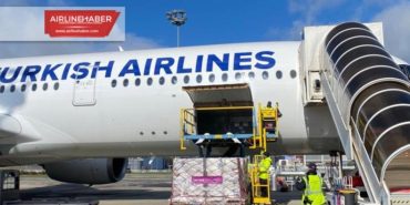 20 ton tıbbi malzeme Türk Hava Yolları uçağıyla İstanbul’a ulaştı