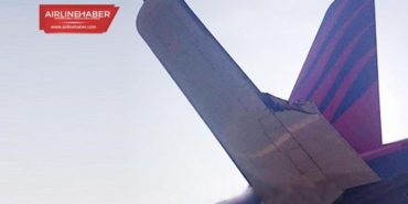 CAA A320’nin Elevatörün büyük kısmı koptu