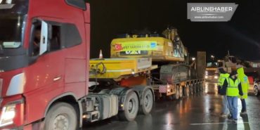 İGA İstanbul Havalimanı Afet Yardım Ekibi konvoyu deprem bölgesine gönderildi