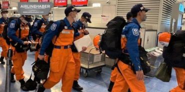 Japon arama kurtarma ekipleri Türkiye’ye geldi