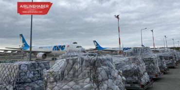 MNG Havayolları yurt dışı uçuşlarında yardım malzemelerini Türkiye’ye ücretsiz taşıyor