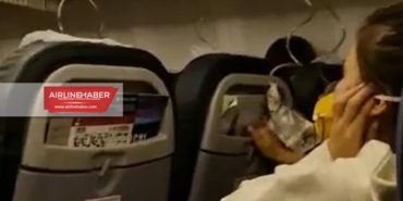 Rossiya uçağında korku dolu anlar! Yolcular boğulma tehlikesi geçirdi