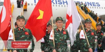 Vietnam askeri kurtarma ekibi THY uçağı ile ülkesine döndü