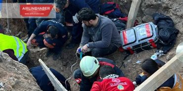 Malatya Havalimanı’nda göçük altında kalan 2 kişi hayatını kaybetti