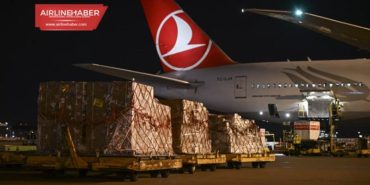 THY 64 Kargo uçağı ile 4099 ton insani yardım malzemesini deprem bölgesine götürdü