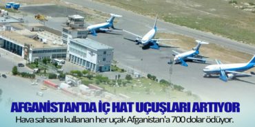 Afganistan’da İç Hat Uçuşları Artıyor