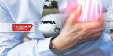 Airbus A320-200 pilotu kalp krizi geçirdi