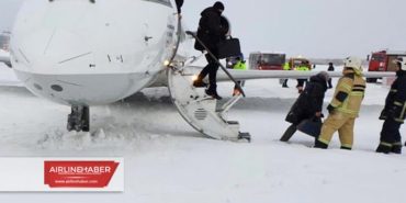 Bombardier CRJ200 kalkış sırasında pistten çıktı. Havalimanının faaliyeti askıya alındı