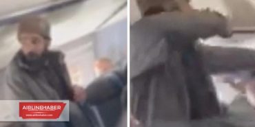 ‘Bu uçağı ele geçiriyorum’ kaşıkla kabin memuruna saldırdı
