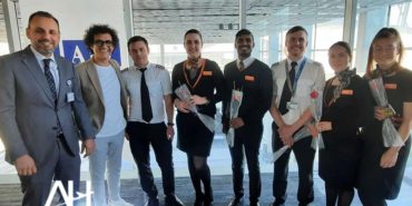 Milas-Bodrum Havalimanı, sezonun ilk dış hat uçuşunu karşıladı