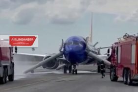 Southwest uçağı kalkışta bir motorunu kaybetti 